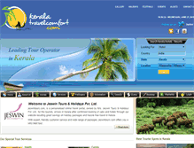 Tablet Screenshot of jeswintours.com